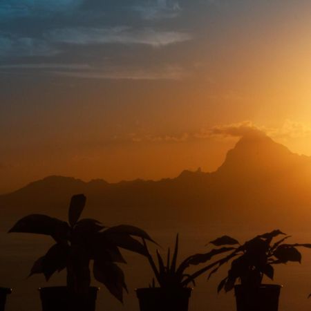 Vue Sur Moorea Apartment Punaauia  Bagian luar foto